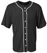 A4 Adult Short Sleeve Full Button Baseball Jerseys A4 Adult Short Sleeve Full Button Baseball Jerseys