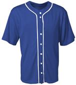 A4 Adult Short Sleeve Full Button Baseball Jerseys A4 Adult Short Sleeve Full Button Baseball Jerseys