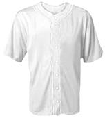 A4 Adult Short Sleeve Full Button Baseball Jerseys A4 Adult Short Sleeve Full Button Baseball Jerseys