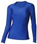 A4 Womens Long Sleeve Compression V-Neck Shirts
