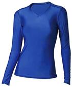 A4 Womens LS Compression V-Neck Shirts CO A4 Womens LS Compression V-Neck Shirts CO