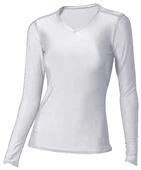 A4 Womens LS Compression V-Neck Shirts CO A4 Womens LS Compression V-Neck Shirts CO