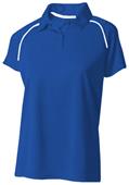 A4 Womens Moisture Management Polo Shirts CO A4 Womens Moisture Management Polo Shirts CO