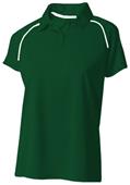 A4 Womens Moisture Management Polo Shirts