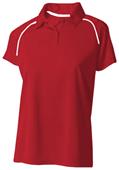 A4 Womens Moisture Management Polo Shirts CO A4 Womens Moisture Management Polo Shirts CO
