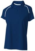 A4 Womens Moisture Management Polo Shirts CO A4 Womens Moisture Management Polo Shirts CO