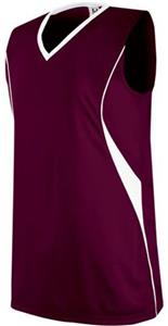 MAROON/WHITE