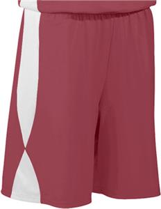 Outside: MAROON, Inside: WHITE