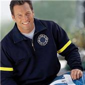 The Firefighter's Work Shirt With Reflective Tape