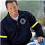 The Firefighter's Work Shirt With Reflective Tape