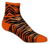 Red Lion Tiger/Zebra 1/4 Crew Athletic Socks Red Lion Tiger/Zebra 1/4 Crew Athletic Socks