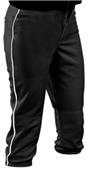 Teamwork Women/Girls Low Rise Piped Softball Pants Teamwork Women/Girls Low Rise Piped Softball Pants