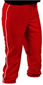 Teamwork Women/Girls Low Rise Piped Softball Pants Teamwork Women/Girls Low Rise Piped Softball Pants