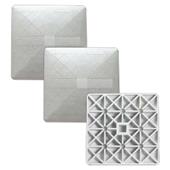Schutt Impact Throw Down Baseball Bases- Set of 3 Schutt Impact Throw Down Baseball Bases- Set of 3
