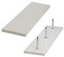 Schutt Spike Installed Baseball Pitching Rubbers
