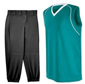 Womens Flex Sleeveless Softball Jersey Uniform Kit Womens Flex Sleeveless Softball Jersey Uniform Kit