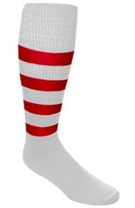 WHITE/RED STRIPES