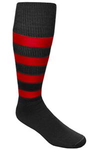 BLACK/RED STRIPES