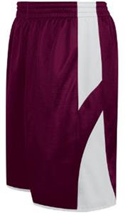 MAROON/WHITE