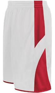 WHITE/SCARLET