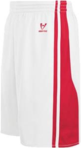WHITE/SCARLET
