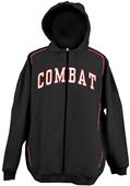 Combat Full Zip Cotton/Poly Sweatshirt Jacket