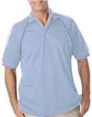 Blue Generation SS Piped Trim Wicking Polo Shirts Blue Generation SS Piped Trim Wicking Polo Shirts