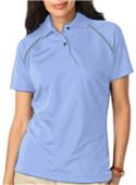 Blue Generation SS Piped Trim Wicking Polo Shirts Blue Generation SS Piped Trim Wicking Polo Shirts