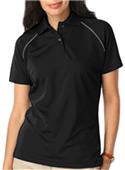 Blue Generation SS Piped Trim Wicking Polo Shirts Blue Generation SS Piped Trim Wicking Polo Shirts