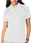 Blue Generation SS Piped Trim Wicking Polo Shirts Blue Generation SS Piped Trim Wicking Polo Shirts