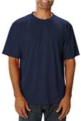 Blue Generation Men's SS Wicking Crew Neck T-Shirt
