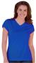 Blue Generation Ladies SS Wicking V-Neck T-Shirts