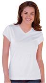 Blue Generation Ladies SS Wicking V-Neck T-Shirts