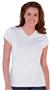 Blue Generation Ladies SS Wicking V-Neck T-Shirts