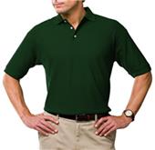 Blue Generation Men's SS Solid Wicking Polo Shirts Blue Generation Men's SS Solid Wicking Polo Shirts