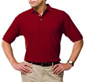 Blue Generation Men's SS Solid Wicking Polo Shirts Blue Generation Men's SS Solid Wicking Polo Shirts
