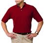 Blue Generation Men's SS Solid Wicking Polo Shirts