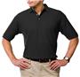 Blue Generation Men's SS Solid Wicking Polo Shirts