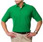 Blue Generation Men's SS Solid Wicking Polo Shirts