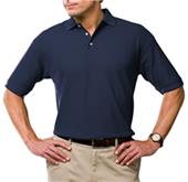Blue Generation Men's SS Solid Wicking Polo Shirts Blue Generation Men's SS Solid Wicking Polo Shirts