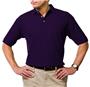 Blue Generation Men's SS Solid Wicking Polo Shirts