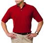 Blue Generation Men's SS Solid Wicking Polo Shirts