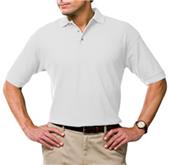 Blue Generation Men's SS Solid Wicking Polo Shirts Blue Generation Men's SS Solid Wicking Polo Shirts