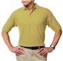 Blue Generation Men's SS Solid Wicking Polo Shirts