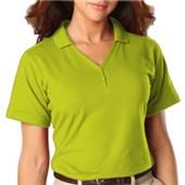 Blue Generation SS Y-Placket Stretch Polo Shirts