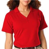 Blue Generation SS Y-Placket Stretch Polo Shirts