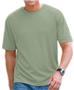 Mens Crew Neck UV Resistant Bamboo Tees Shirt