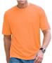 Mens Crew Neck UV Resistant Bamboo Tees Shirt