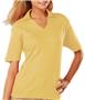 Blue Generation Ladies SS V-Neck Pima Polo Shirts
