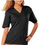 Blue Generation Ladies SS V-Neck Pima Polo Shirts
